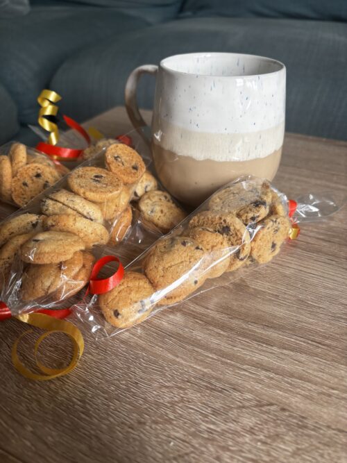 Cornet de mini cookies